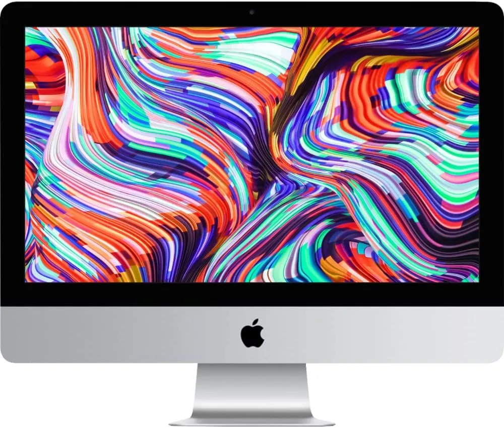 2017 Apple iMac with 2.3GHz Intel Core i5 (21.5-inch, 8GB RAM, 256GB SSD Storage) (QWERTY English) Silver (Renewed)