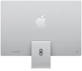 2021 Apple iMac with Apple M1 Chip with 8‑core CPU (24-inch, 16GB RAM, 256GB SSD Storage) (QWERTY English) Silver (Renewed)