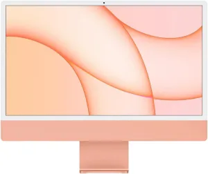 2021 Apple iMac with M1 Chip with 8-core CPU (24-inch, 16GB Memory, 1TB Storage) Orange (Renewed Premium)