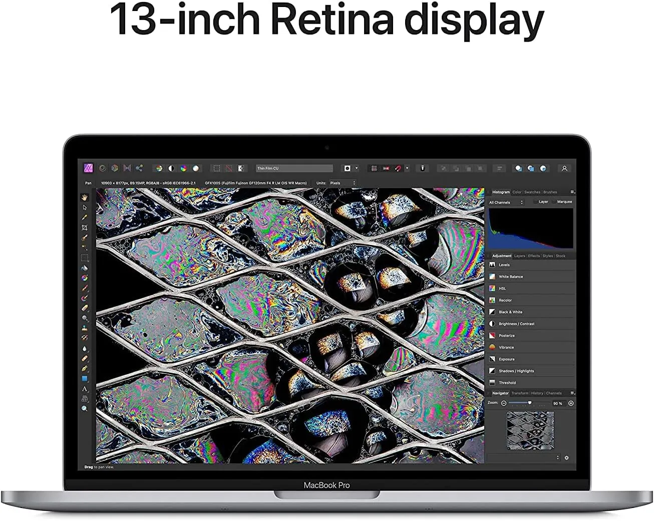 2022 Apple MacBook Pro with Apple M2 Chip (13-inch, 24GB RAM, 1TB SSD Storage) (QWERTY English) Space Gray (Renewed)