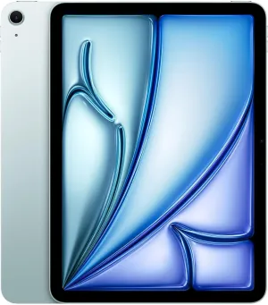 2024 Apple iPad Air (11-inch, Wi-Fi, 128GB) - Blue (Renewed)