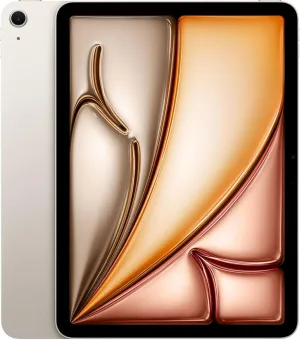2024 Apple iPad Air (11-inch, Wi-Fi, 128GB) - Starlight (Renewed)
