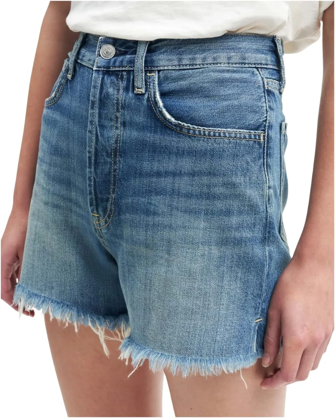 7 For All Mankind Women's Easy Ruby Cut Off Spruce Rigid Short