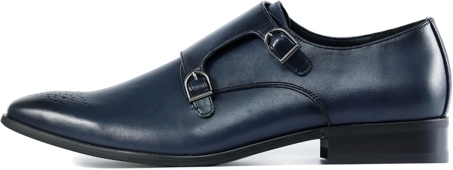 Amali Tucker - Mens Dress Shoes - Double-Monkstrap Shoes for Men - Designer Mens Shoes