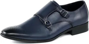 Amali Tucker - Mens Dress Shoes - Double-Monkstrap Shoes for Men - Designer Mens Shoes