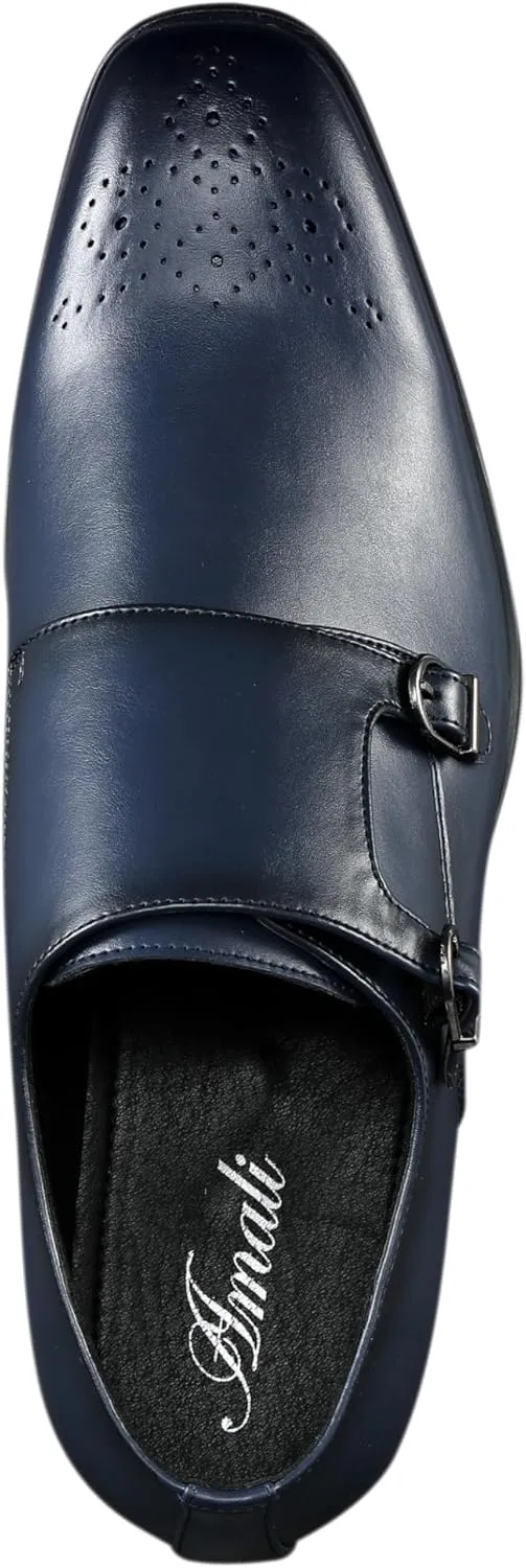 Amali Tucker - Mens Dress Shoes - Double-Monkstrap Shoes for Men - Designer Mens Shoes
