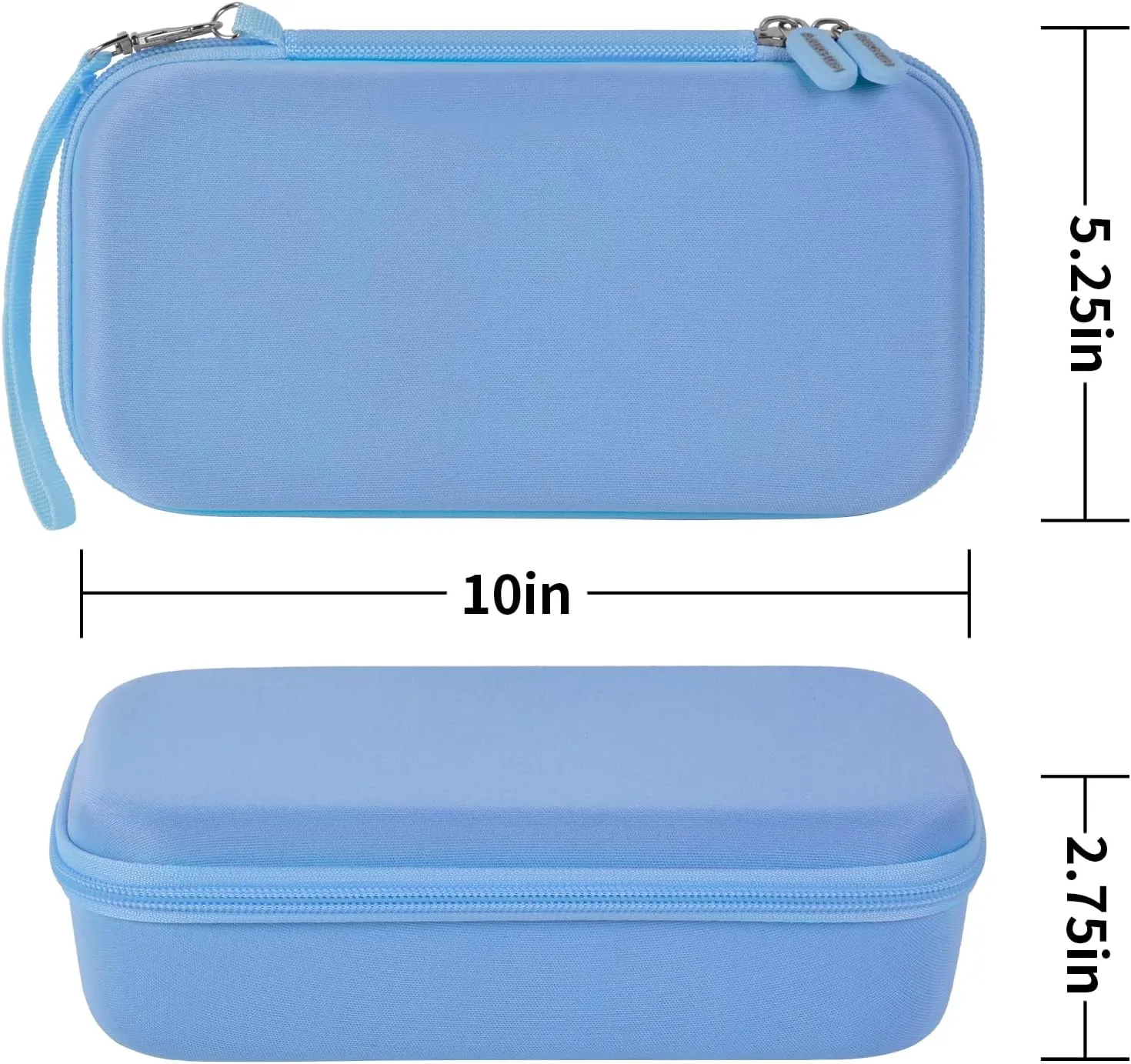 ANKHOH Pencil Case Pen Pouch Bag, Large Capacity Pencils Organizer Holder Office College Stationery Pen Marker Storage Supplies for adults, NOT INTENDED FOR USE BY CHILDREN 12 AND UNDER(Blue)