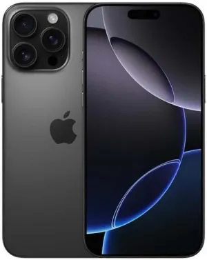 Apple iPhone 16 Pro, 512GB, Black Titanium for Verizon (Renewed)