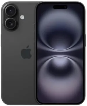 Apple iPhone 16, US Version, 128GB, Black - Unlocked (Renewed Premium)
