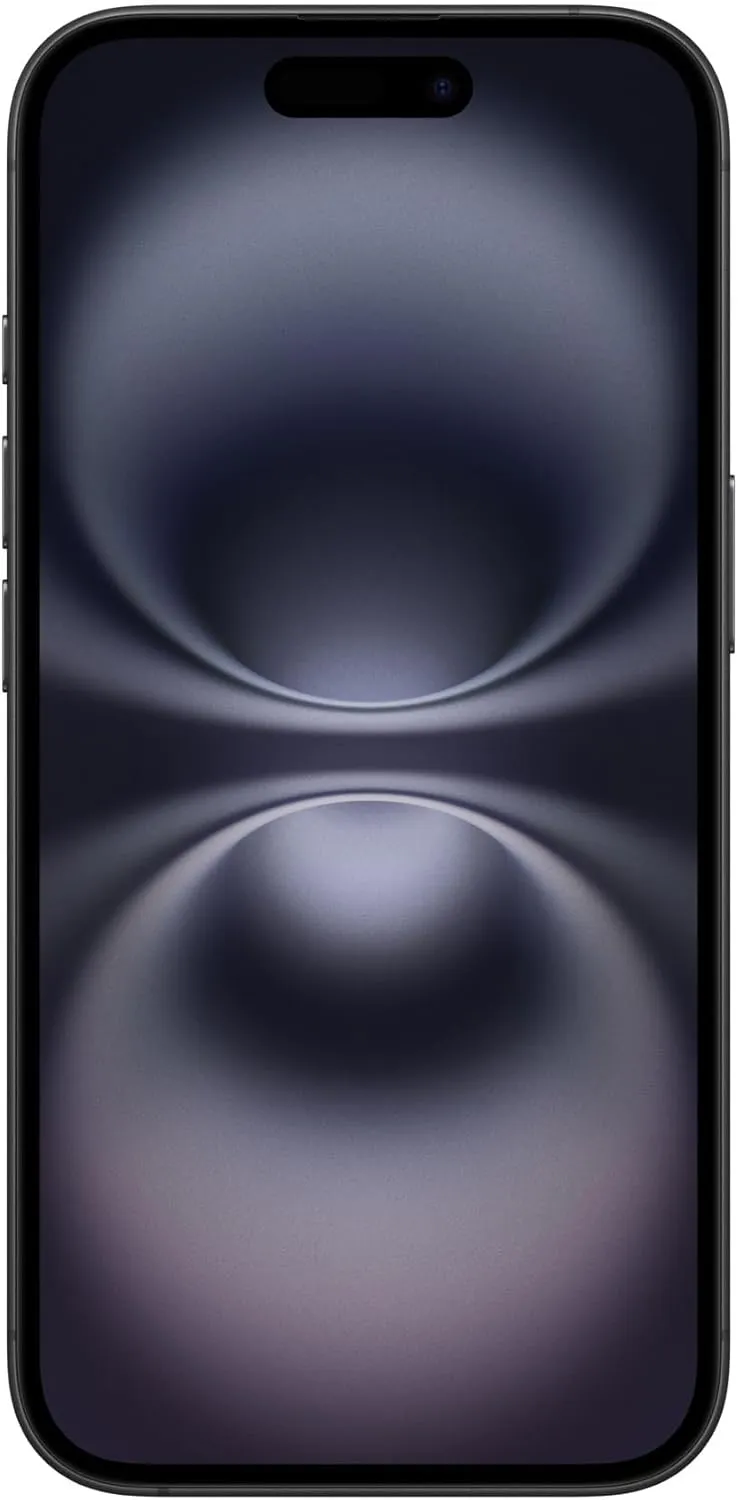 Apple iPhone 16, US Version, 128GB, Black - Unlocked (Renewed)