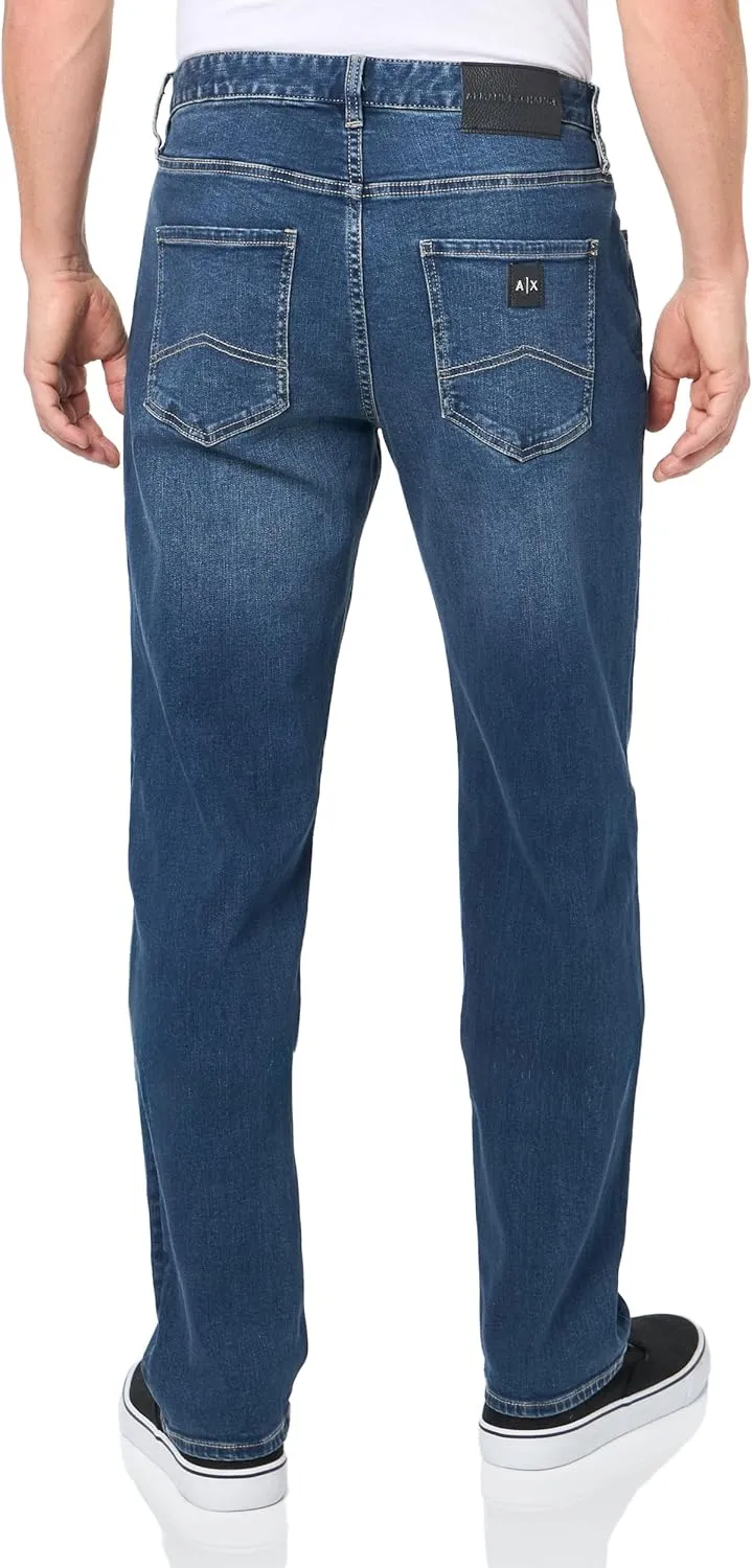 Armani Exchange Men's J13 Slim Fit Comfort Cotton Denim Pants