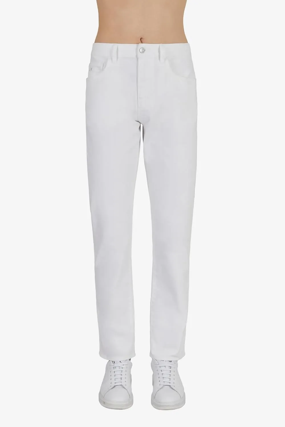 Armani Exchange Men's J13 Slim Fit Stretch Cotton Bull Denim Pants