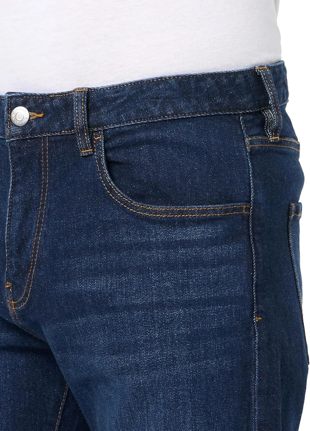 Armani Exchange Men's J16 Straight Fit Comfort Cotton Denim Pants