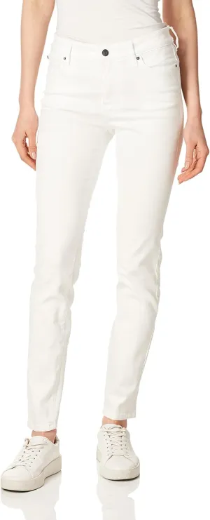 Armani Exchange Women's Basic Dark and Faded Denim Wash 5 Pocket Skinny Jeans