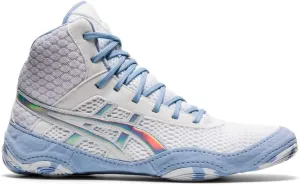ASICS Women's MATBLAZER Wrestling Shoes, 13, White/Mist