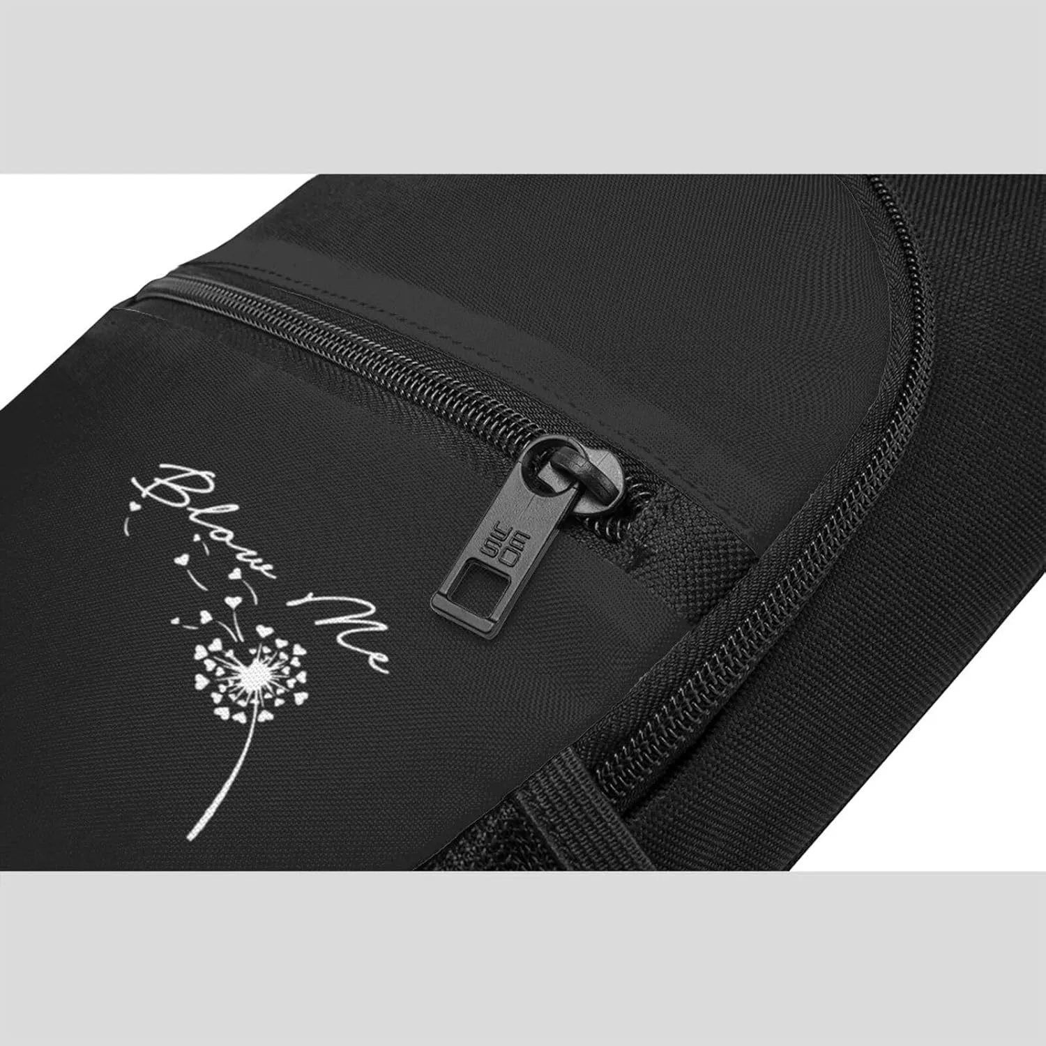 Blow Me Dandelion Unisex Chest Bag Lightweight Crossbody Shoulder Bag Travel Pocket