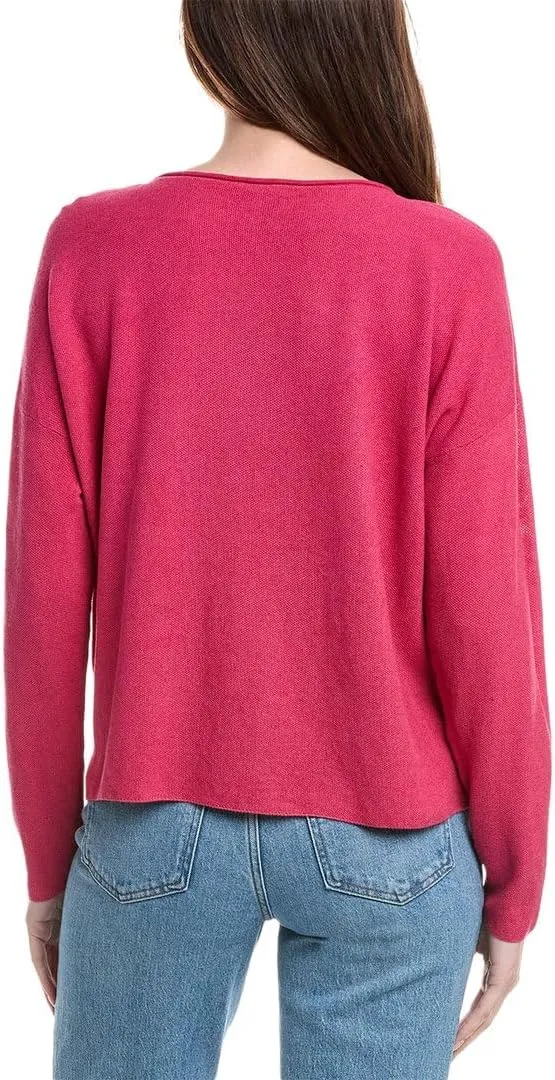 Box Linen-Blend Top