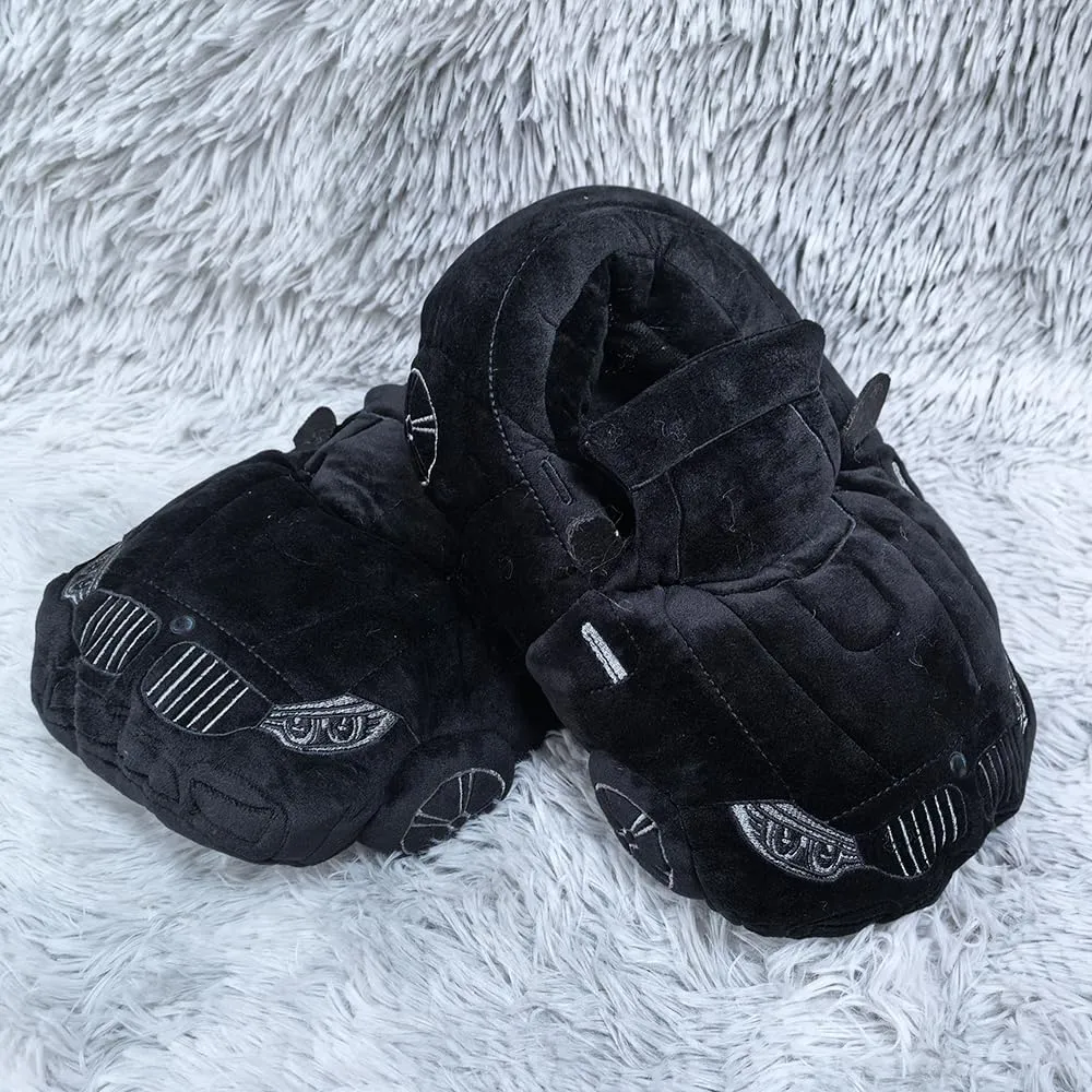 Car Shape Plush Slippers