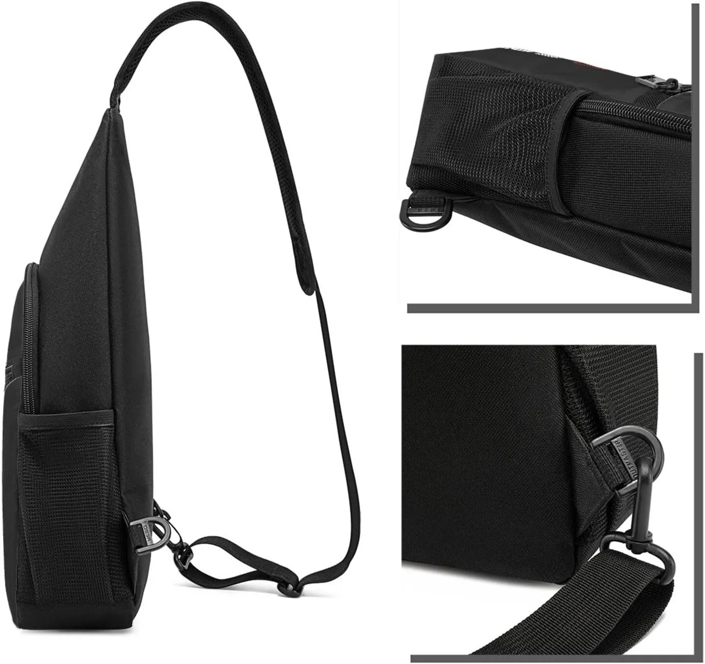 Caution I Have No Filter Unisex Chest Bag Lightweight Crossbody Shoulder Bag Travel Pocket