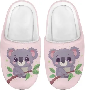Children's Home Cotton Slippers for Winter Daily or Holiday Decoration Plush Warm