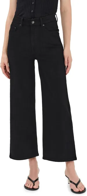 DL1961 Women's Hepburn Wide Leg Jeans: High Rise Vintage