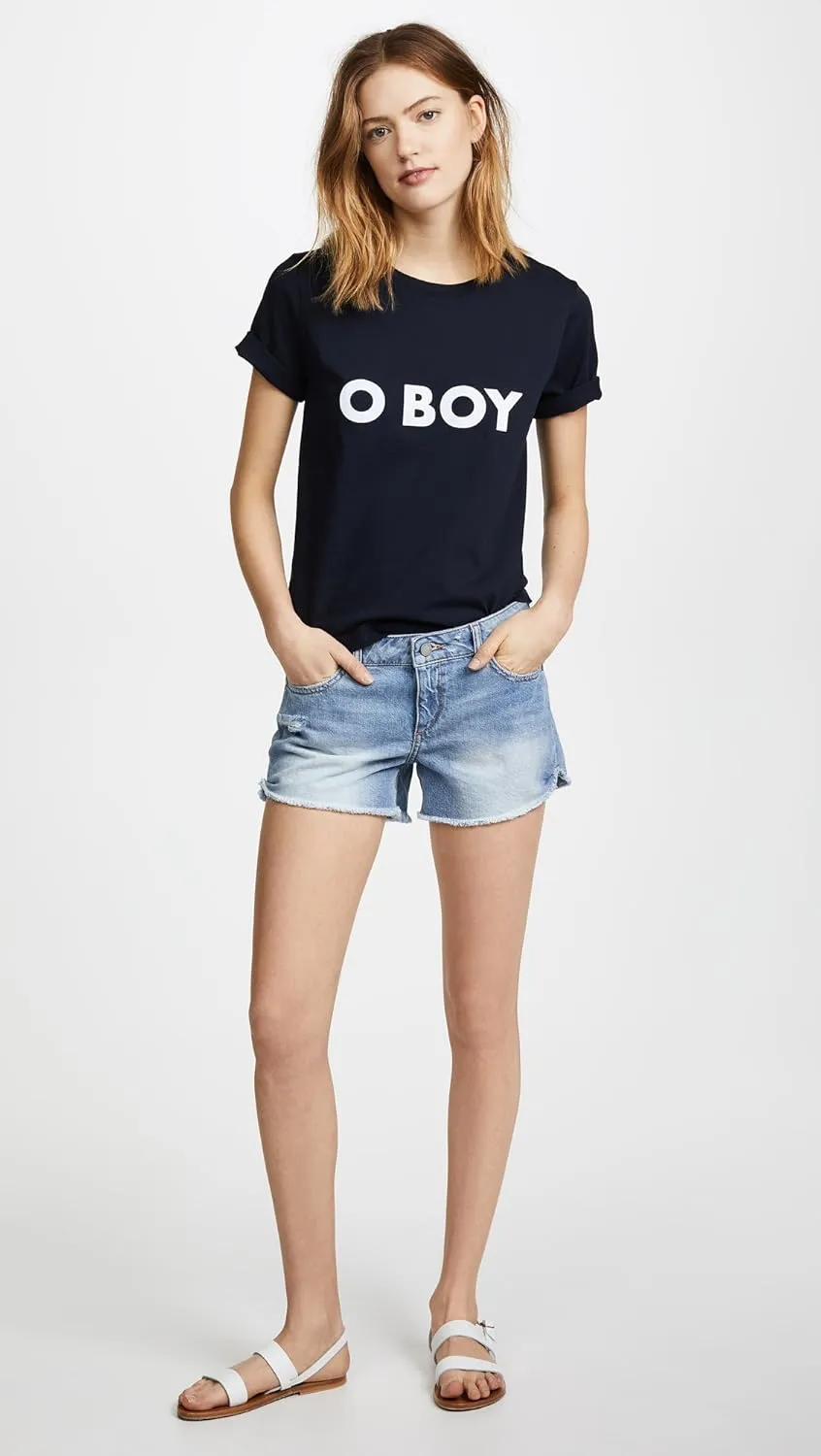 DL1961 Women's Karlie Boyfriend Shorts