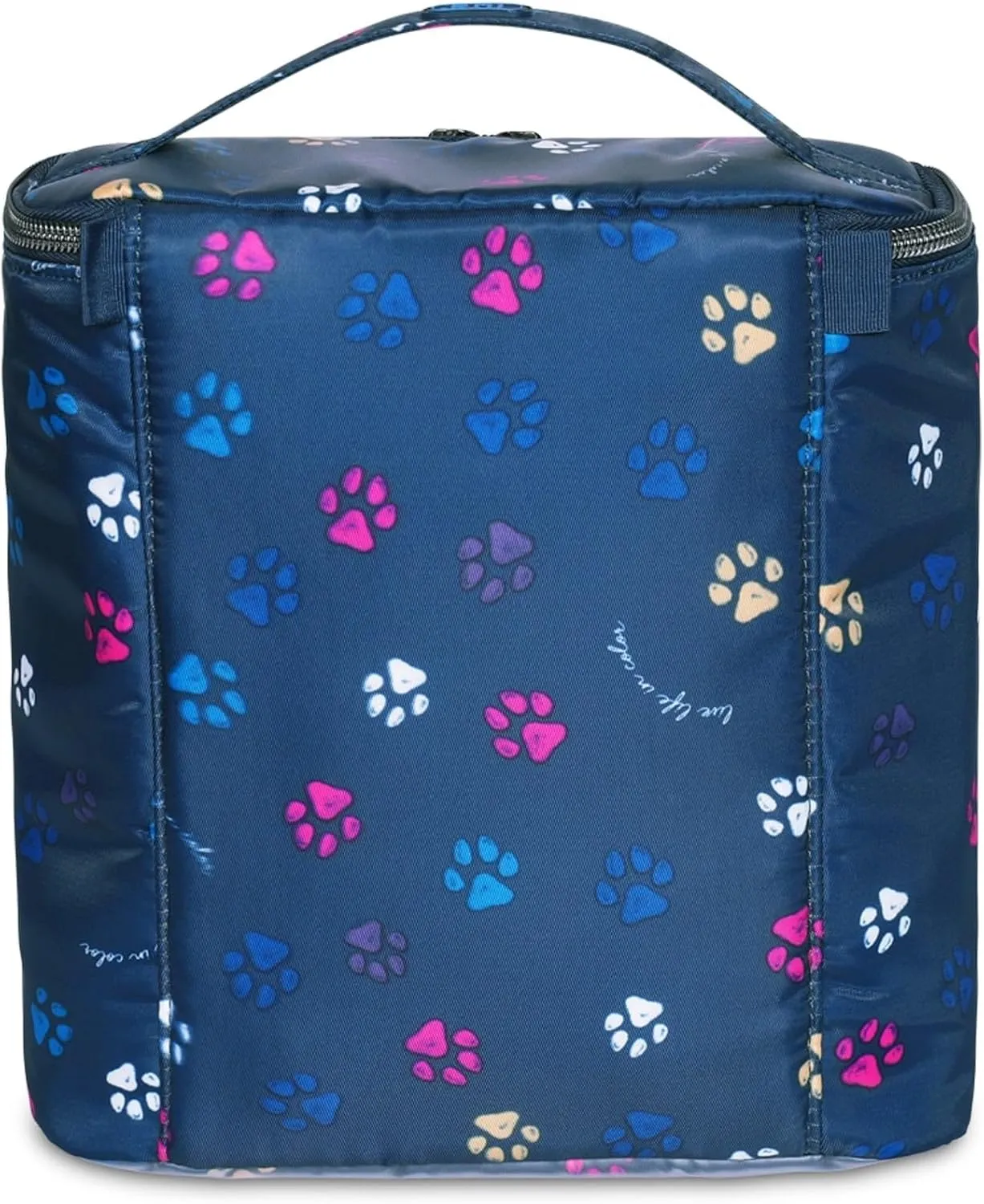 Dolly Cosmetic Case, CRIMSON LARGE DOT