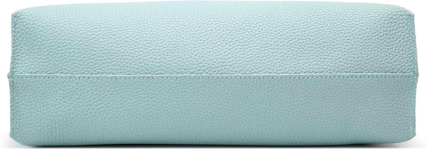Dreubea Women's Soft Faux Leather Tote Shoulder Bag from, Big Capacity Tassel Handbag