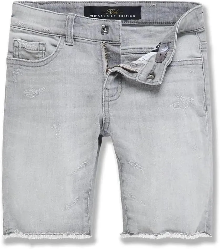 Edison Denim Shorts (Cement Wash)