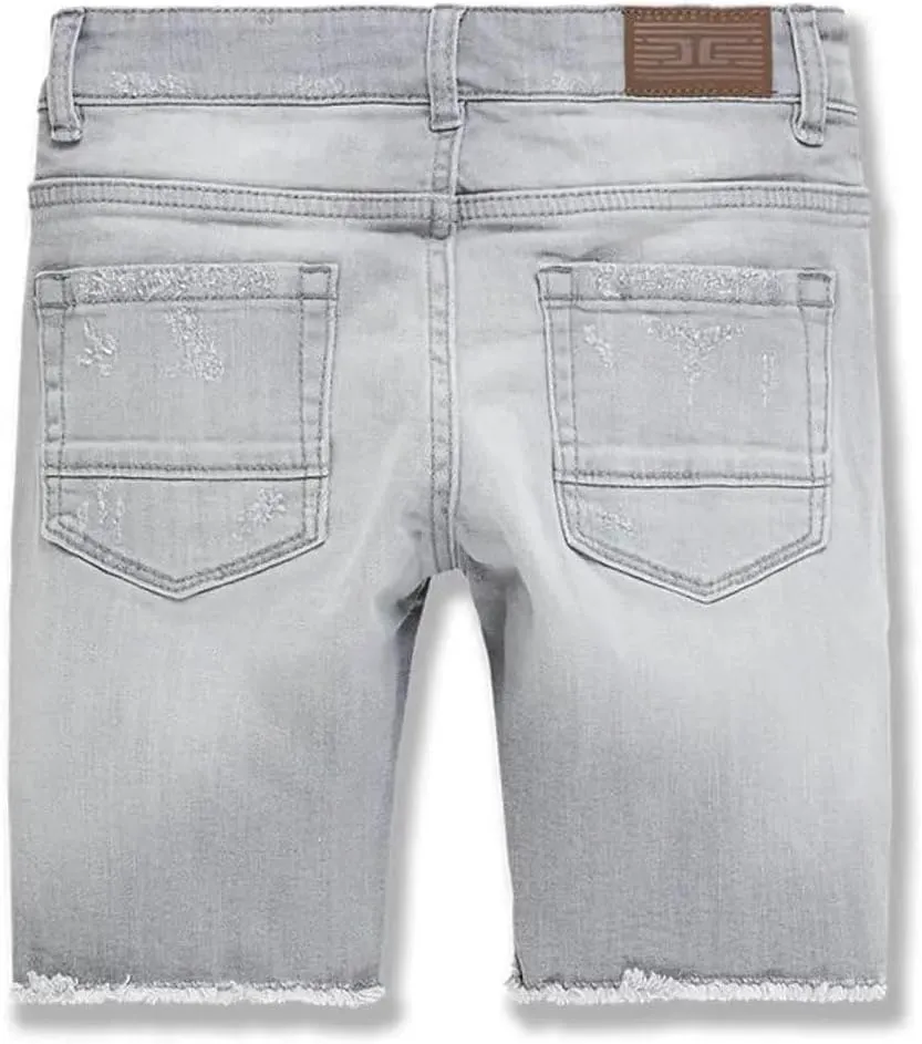 Edison Denim Shorts (Cement Wash)