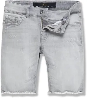 Edison Denim Shorts (Cement Wash)