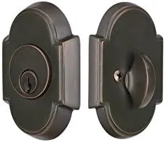 Emtek 8466#8 Deadbolt Single Cylinder- 9 Finish Options (Oil Rubbed Bronze US10B)