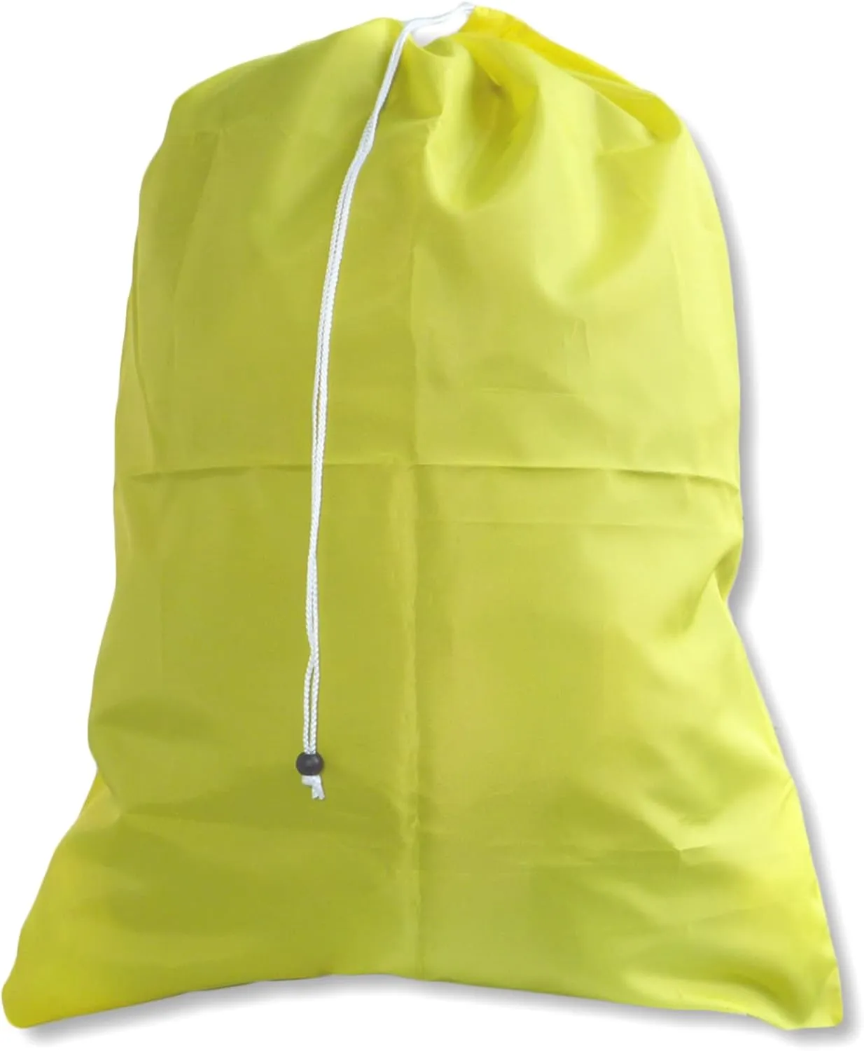 Extra Large Jumbo Laundry Bag with Locking Drawstring Closure, Color: Yellow
