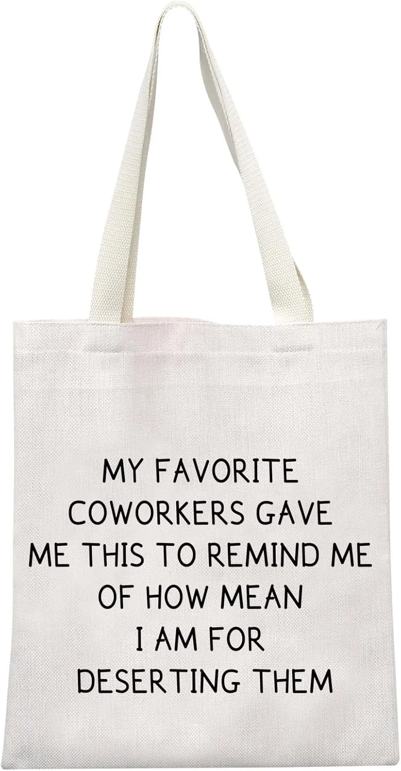 GJTIM Coworker Moving Away Gift Work Friend Leaving Farewell Gift Work Bestie Makeup Bag