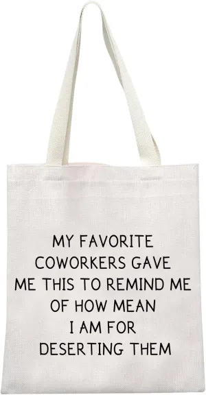 GJTIM Coworker Moving Away Gift Work Friend Leaving Farewell Gift Work Bestie Makeup Bag