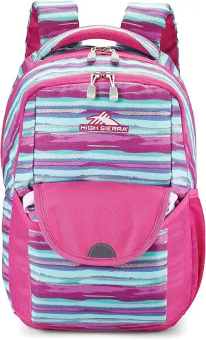 High Sierra Ollie Lunchkit Backpack In Watercolor Stripes