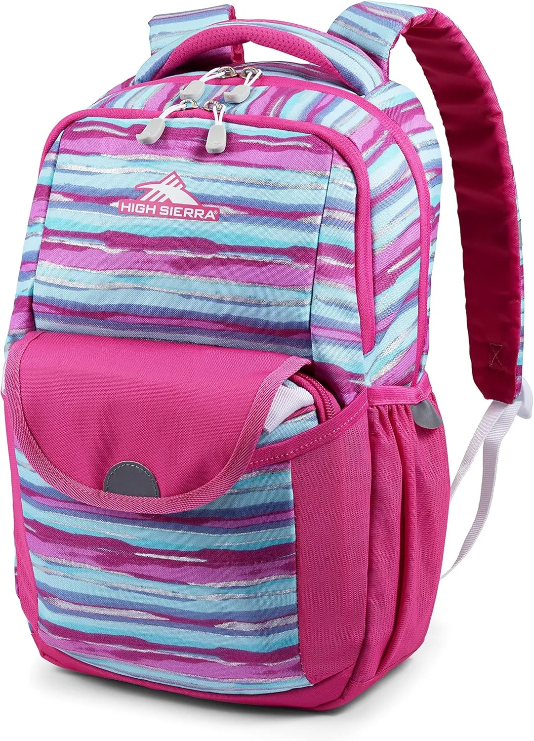 High Sierra Ollie Lunchkit Backpack In Watercolor Stripes