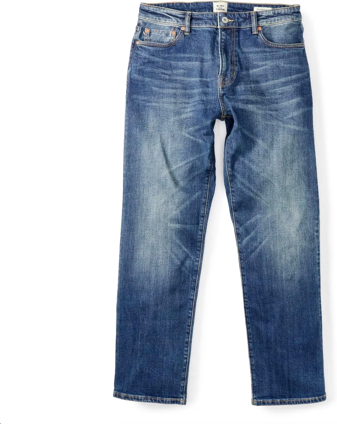 Huckberry Stretch Selvedge Denim Jeans for Men - 11.7 oz Mens Jeans with 1% Stretch, Copper Rivets- Year-Round Men Jeans