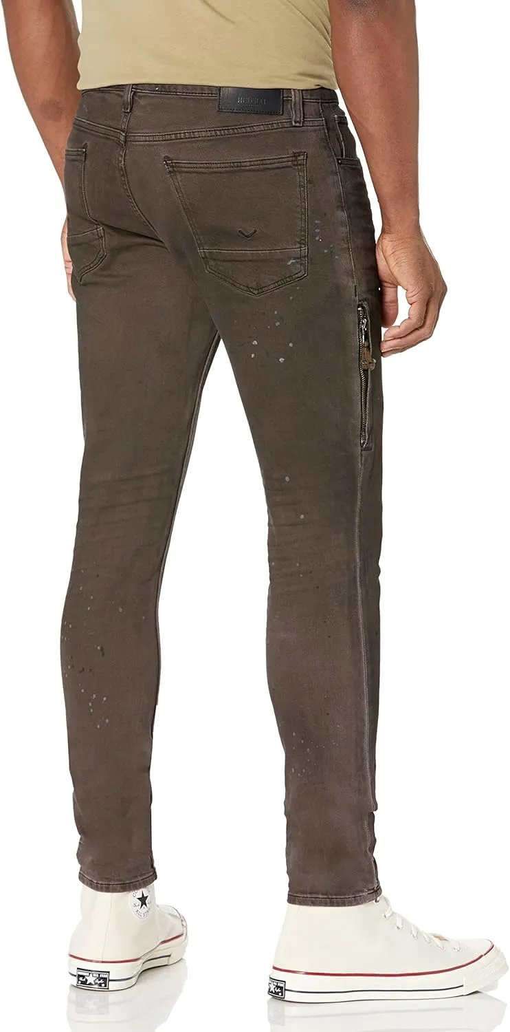 HUDSON Men's Zack Side Zip Skinny