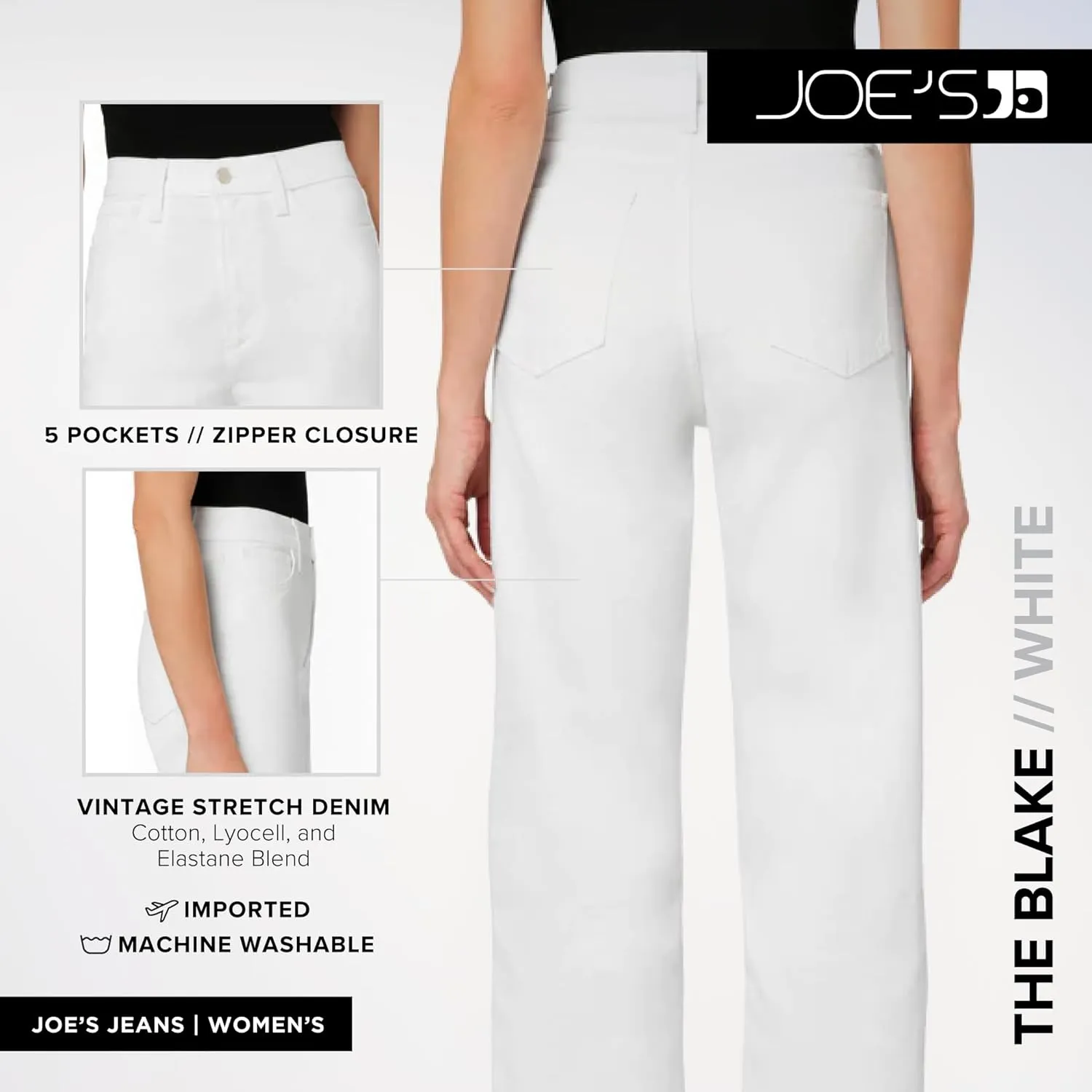 Joe's Women's The Blake Wide Leg W Raw Hem