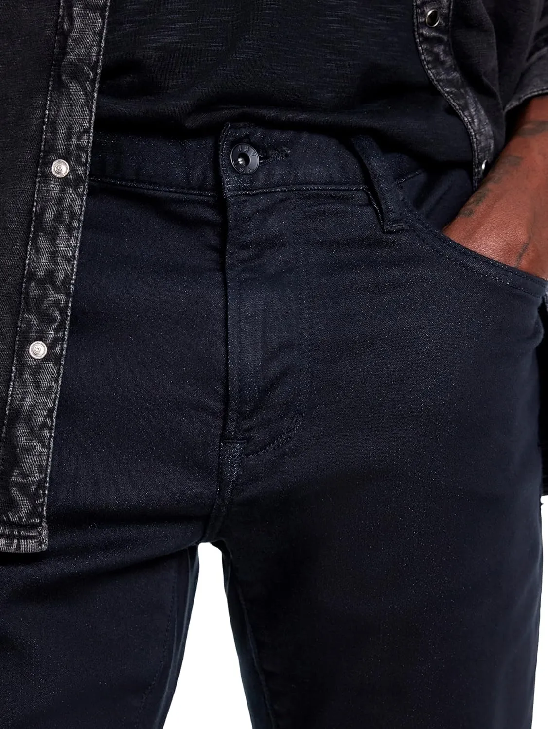 John Varvatos Men's J701 Regular Fit Denim