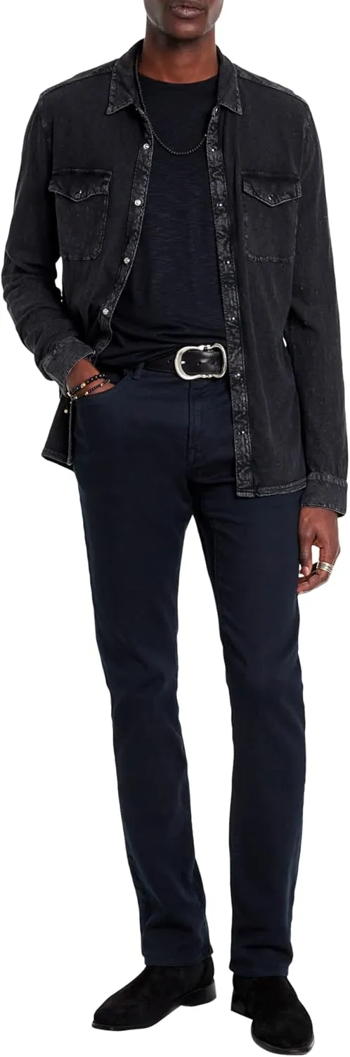 John Varvatos Men's J701 Regular Fit Denim