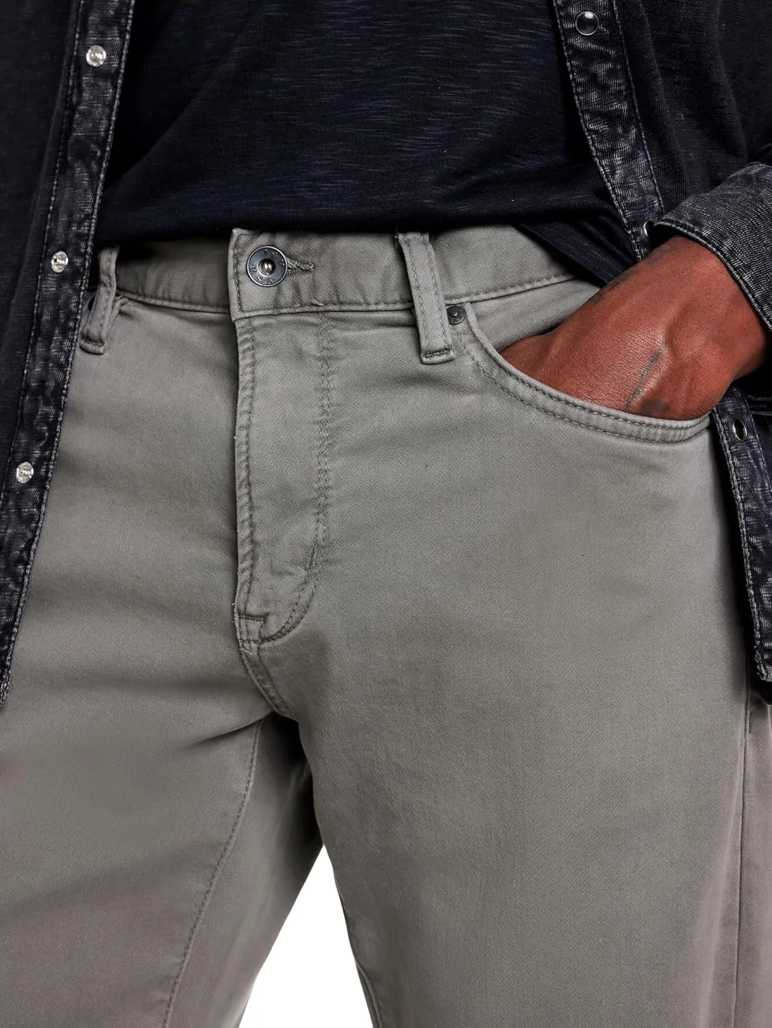 John Varvatos Men's J701 Regular Fit Denim
