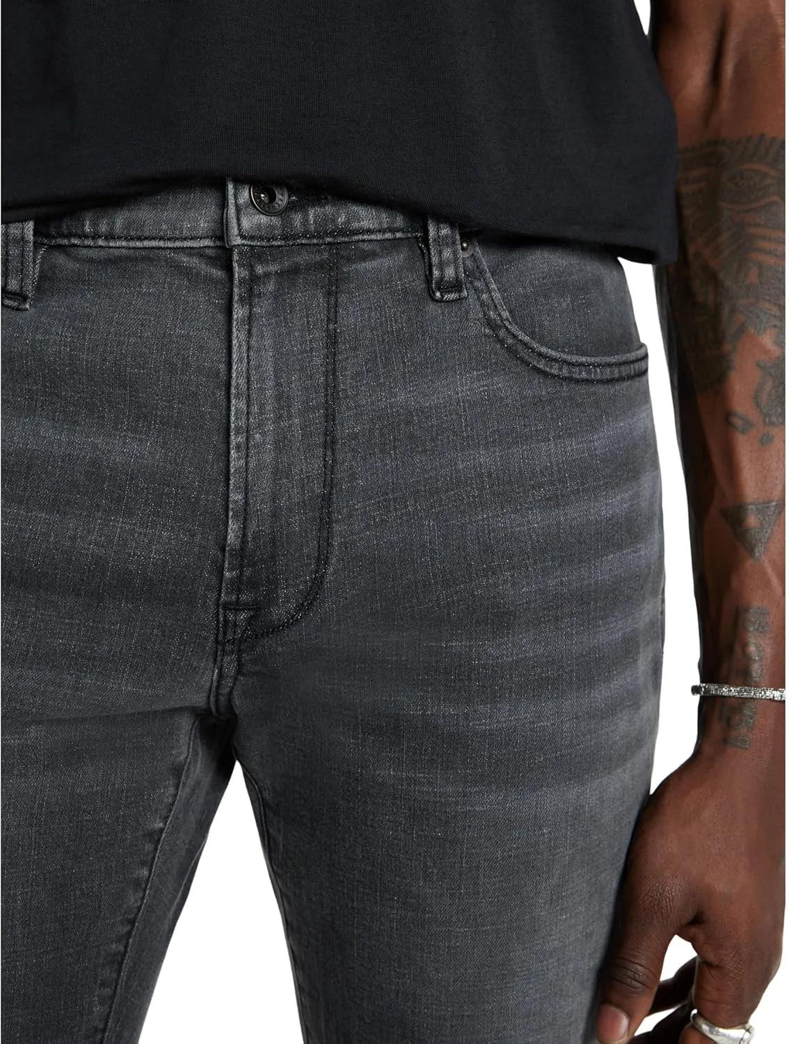 John Varvatos Men's J702 Slim Fit Jeans Eldridge Wash