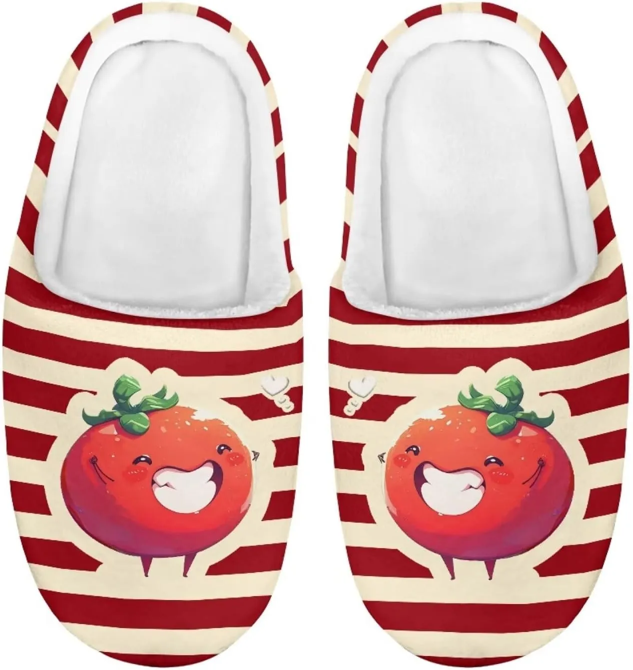 Kids Winter Warm Cotton Slippers Soft Plush Slippers Indoor Non Slip Flannel Fuzzy House Shoes for Boys Girls US 9-15