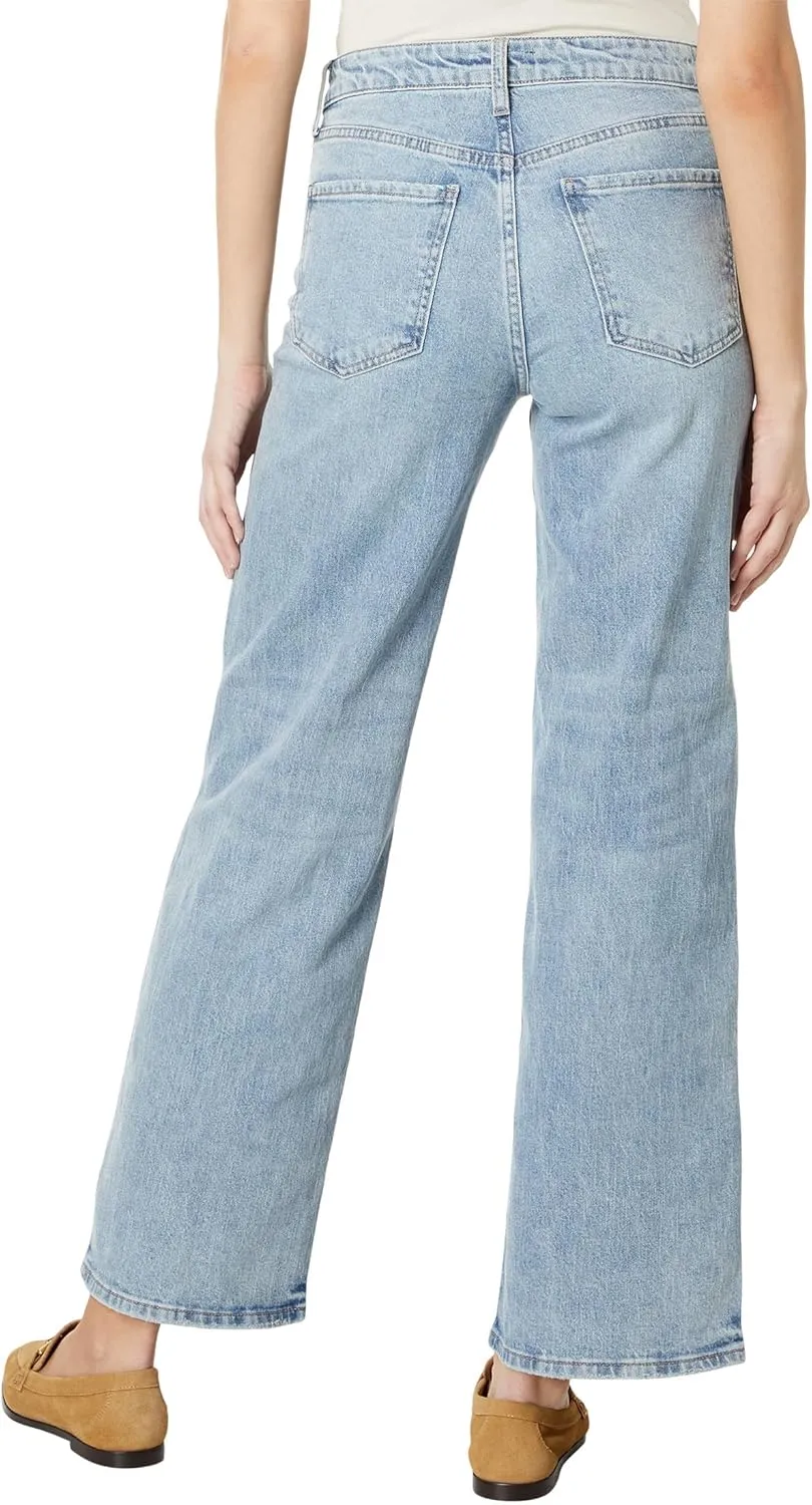 KUT from the Kloth Women's Miller High-Rise Wide Legs-5 Pockets in Candescent