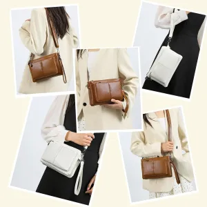 Large Capacity Phone Bag Crossbody Bag, Large Capacity Crossbody Bag for Women, Multiple Pockets Purse (03,M)
