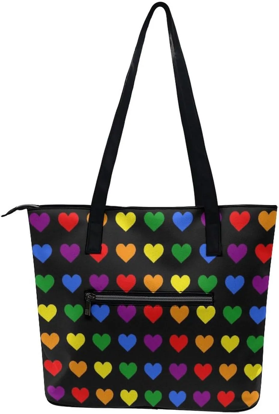 Large Tote Bag Fashion Handbag With Zipper For Women And Men