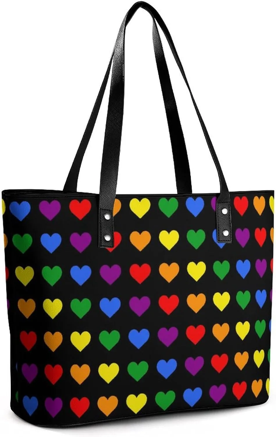 Large Tote Bag Fashion Handbag With Zipper For Women And Men