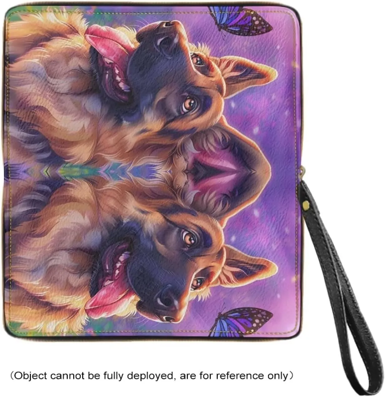 Long Wallet for Women Zipper Around Purse Large Capacity Clutch Bag Pouch PU Leather